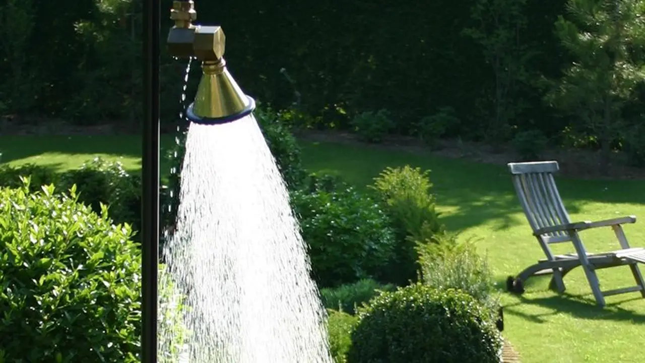 Estimates for plumb in outdoor garden shower near Worcest